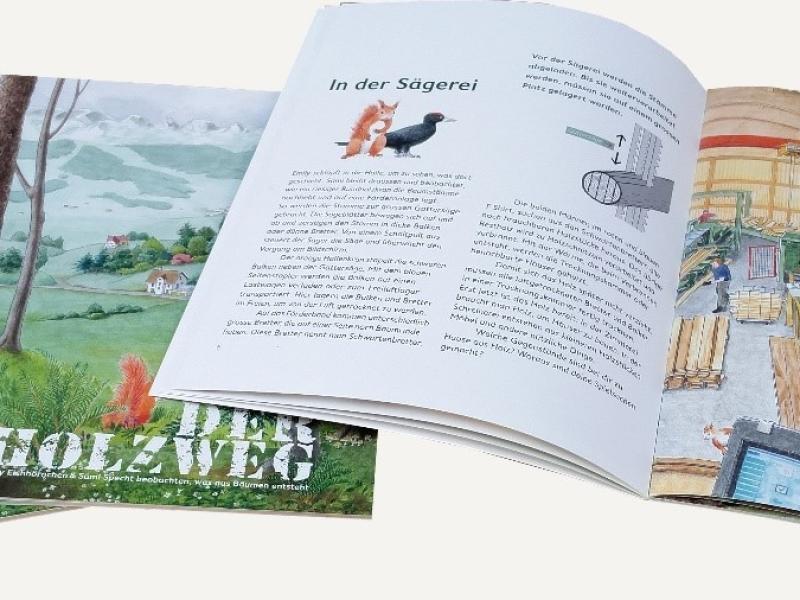 Aktion Kinderbuch - Säntis Innovations Cluster Holz